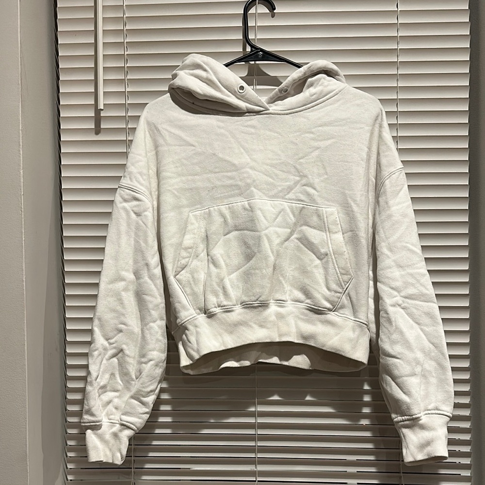 Cozy White Hoodie Sweater